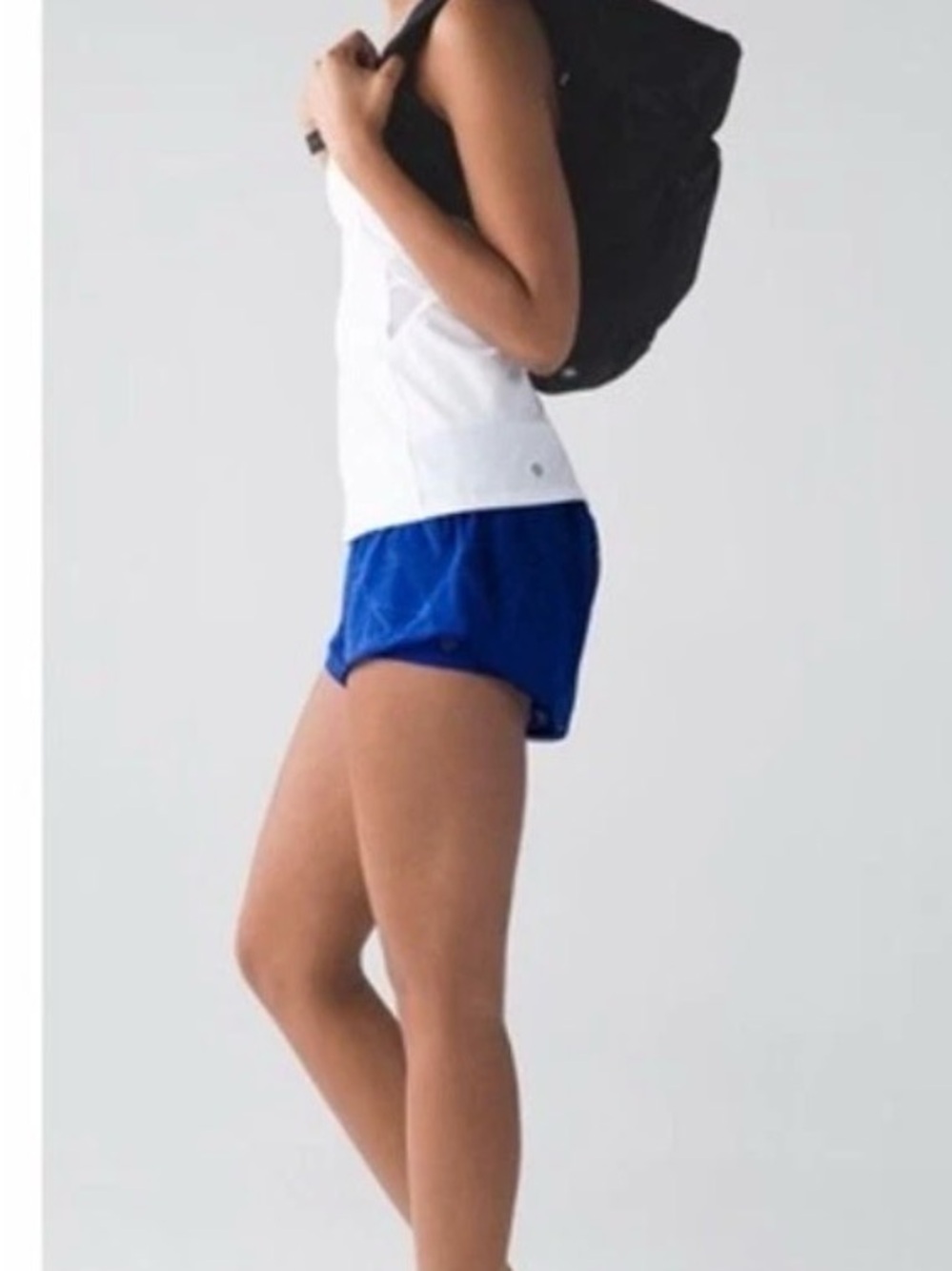Lululemon Guinness Royal Blue Athletic Running Shorts.    Sz. 8.         274